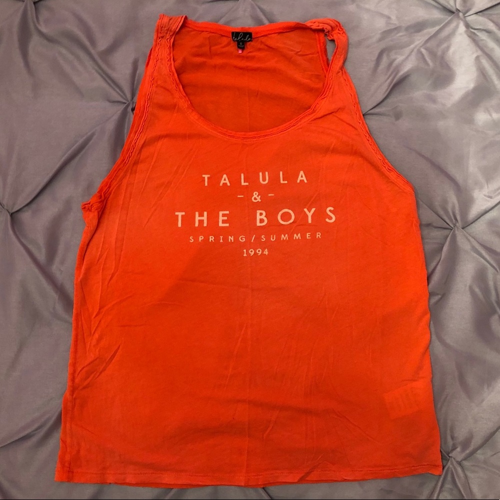 Talula & the boys tank
